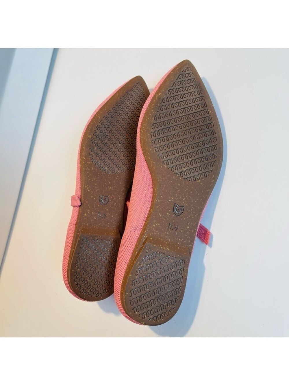 Rothy’s The Point Mary Jane Flats Shoes in Tulip Pink Women’s Size 5.5 - NWOB - Picture 6 of 12